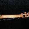 Honduran mahogany neck with ebony laminate and black chrome Gotoh tuners